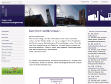 Tablet Screenshot of michaelskirche.de
